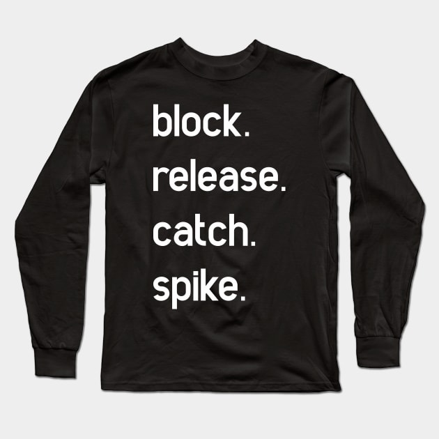 block release catch spike Long Sleeve T-Shirt by Mographic997